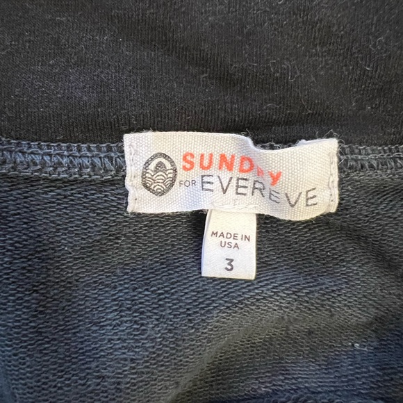 Sundry casual cotton skirt. Black and gray, size L. - Picture 3 of 7